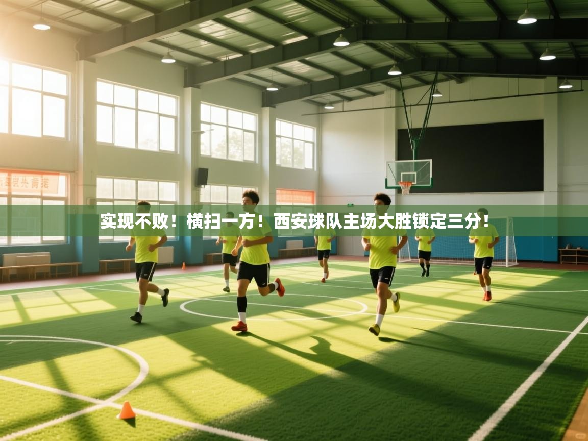 实现不败！横扫一方！西安球队主场大胜锁定三分！
